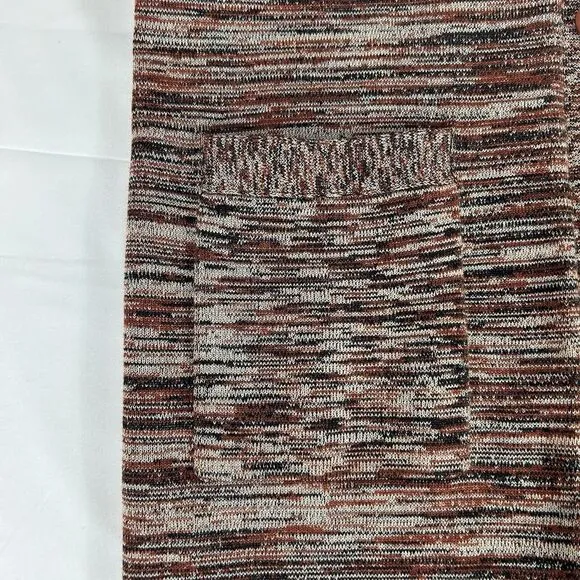 Apiece Apart Women's Freida V-Neck‎ Long Cardigan Sweater Brown Fringe Size XS