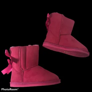 Apres By Lamo Girls Pink Prissy Bows Boots size 2