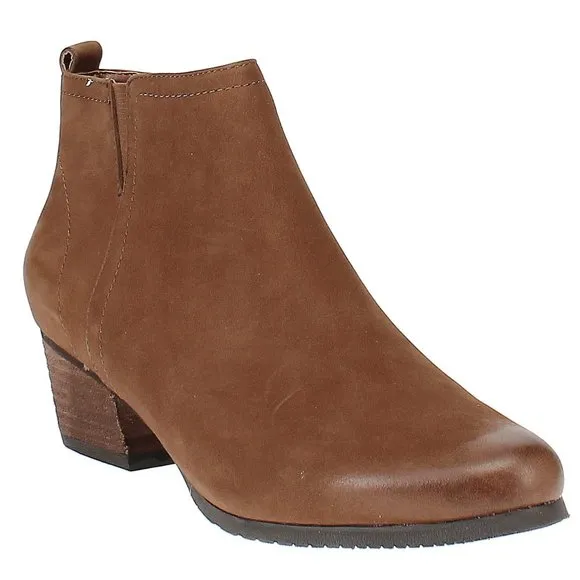 Aqua College Isla Nubuck Leather Ankle Boots Sz 10 NIB