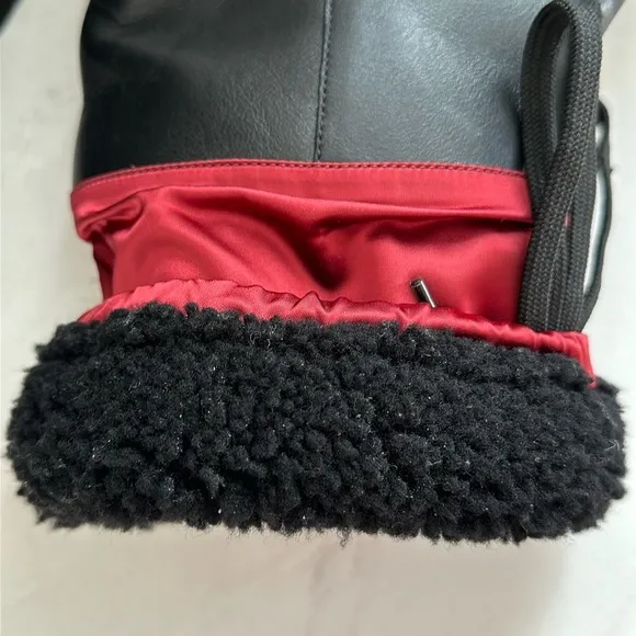 Aquatalia Camilla Shearling Lined Leather Boots