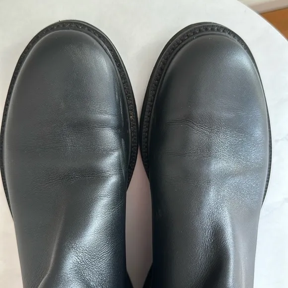 Aquatalia Camilla Shearling Lined Leather Boots
