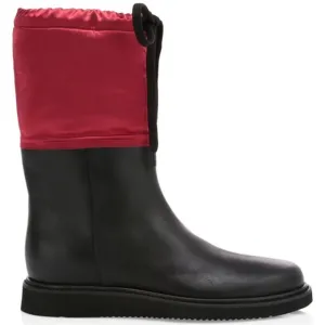 Aquatalia Camilla Shearling Lined Leather Boots