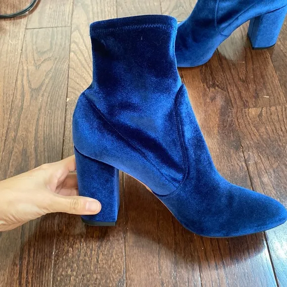 Aquazzura Firenze - Velvet Boots Size 39 - Made in Italy