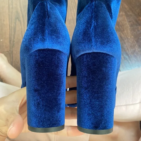 Aquazzura Firenze - Velvet Boots Size 39 - Made in Italy