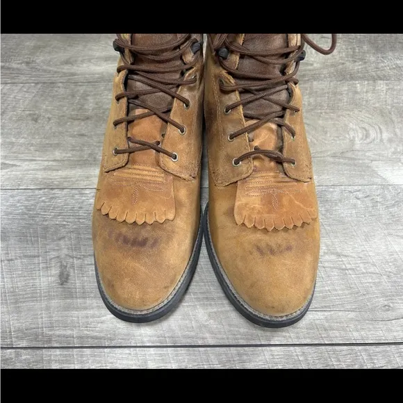 Ariat 33527 Paddock Lacer Western Cowboy Brown Women’s Riding Boots Size 9.5