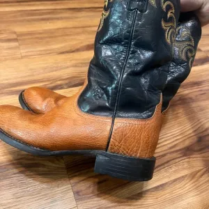 Ariat Boots Leather Western ATS Shock Shield Duratread 9D
