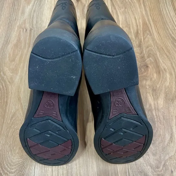 Ariat Heritage Roper Western Boot Black Size 9.5 EE