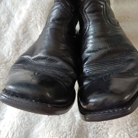 Ariat Men’s Black Deertan Legend Phoenix Boots squar toe 10010938 size 9EEE
