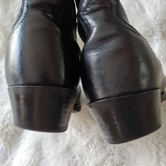 Ariat Men’s Black Deertan Legend Phoenix Boots squar toe 10010938 size 9EEE