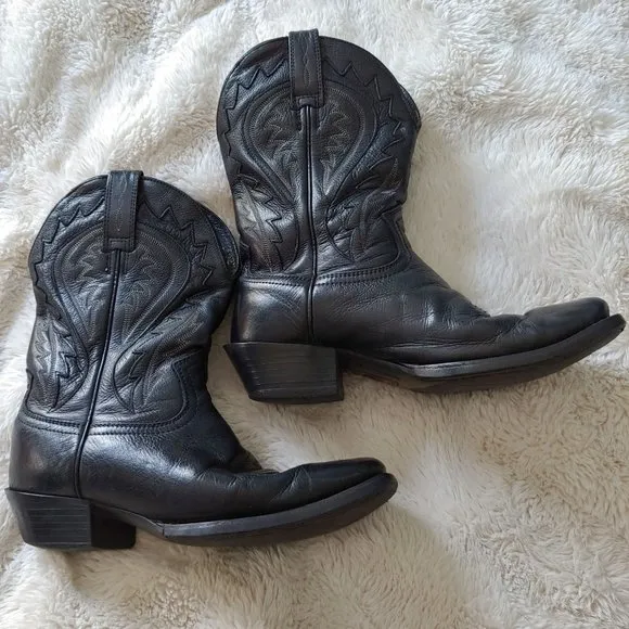 Ariat Men’s Black Deertan Legend Phoenix Boots squar toe 10010938 size 9EEE
