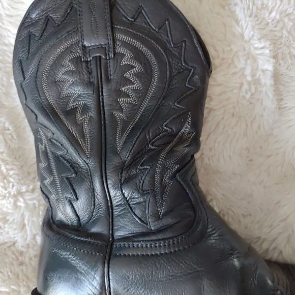 Ariat Men’s Black Deertan Legend Phoenix Boots squar toe 10010938 size 9EEE