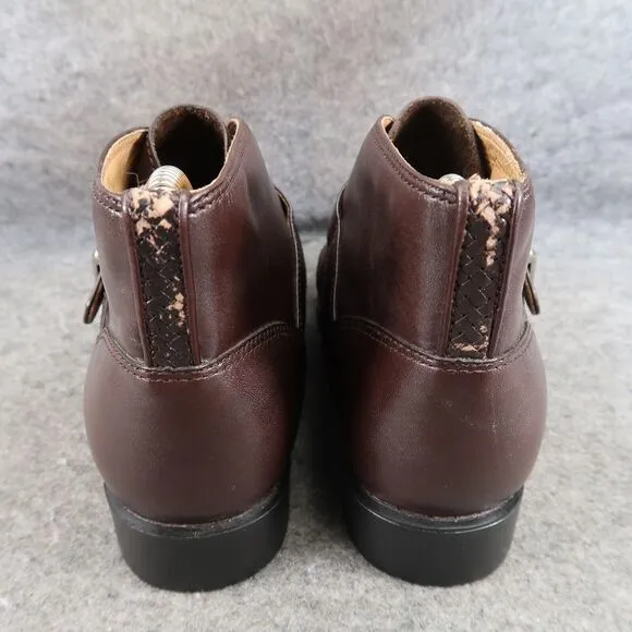 Ariat Shoes Womens 6.5 Bootie Buckle Strap Leather Western Equestrian Ankle Boot