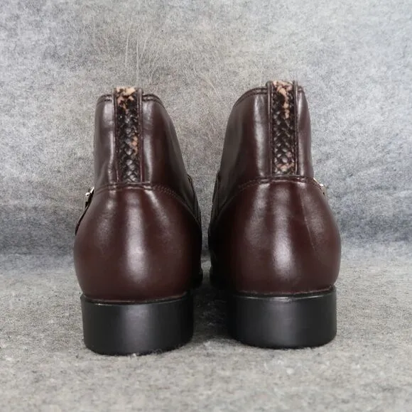Ariat Shoes Womens 6.5 Bootie Buckle Strap Leather Western Equestrian Ankle Boot