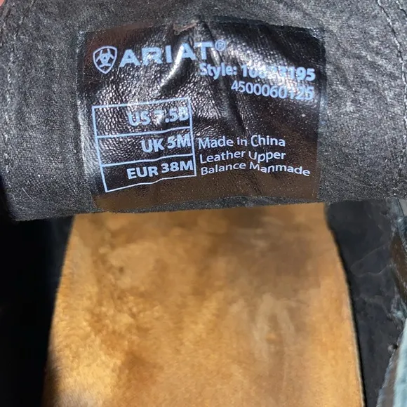 Ariat Women's Dulce Black Western Boots