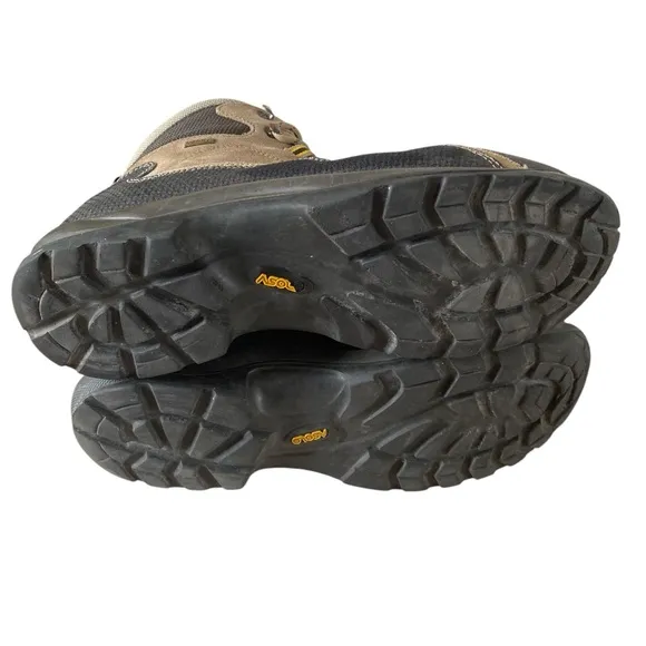 Asolo FSN 95 GTX Mens Sz 14 Hiking Boot Trail Outdoor Mid Height Suede Leather