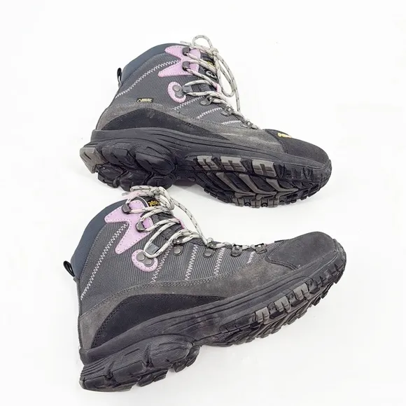 Asolo Horizon 1 GTX Waterproof Hiking Boot Women size 40 8 Purple Gray