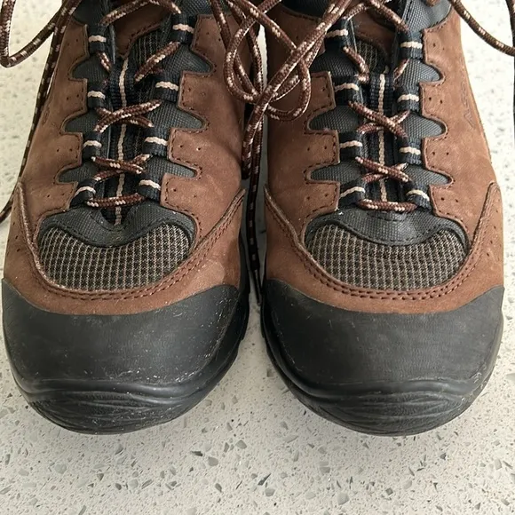 Asolo Quasar Brown Leather Vibram Sole Ankle Lace Up Unisex Hiking Boots…