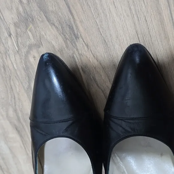 Authentic Black Chanel Heels