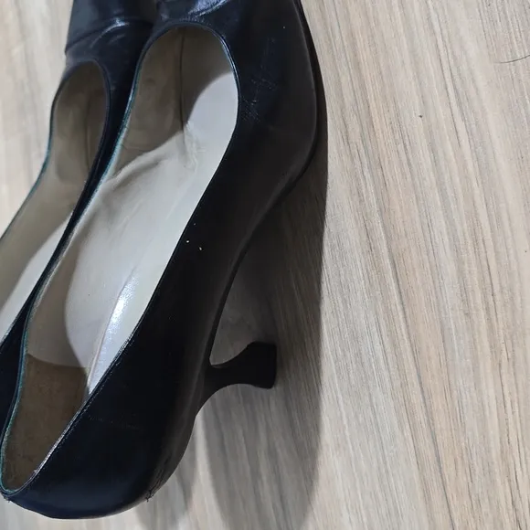 Authentic Black Chanel Heels