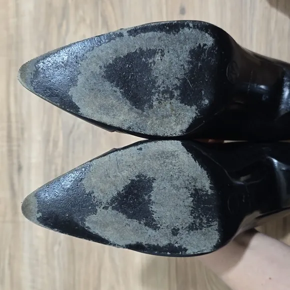 Authentic Black Chanel Heels