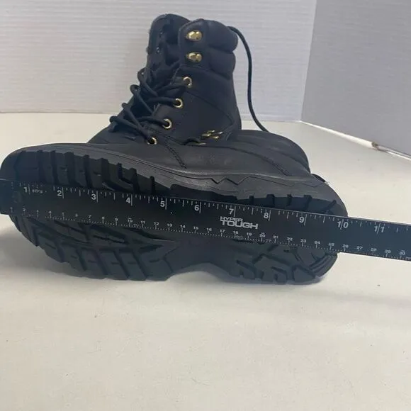 AVALANCHE Men’s Low Hiker Boots Lace Up Black Size 7.5 New No Box