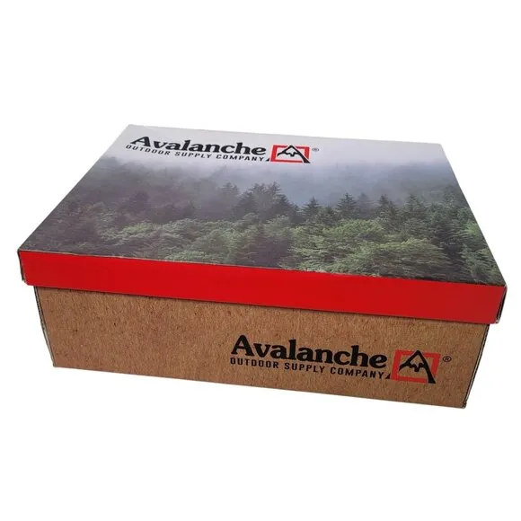 Avalanche Women's Hiking Boots Black Gear Ankle Lace Up Outerwear Shoes Size 9
