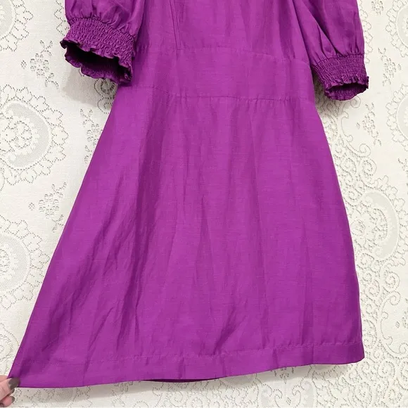 ba&amp;sh Robe Palaia Dress in Violet