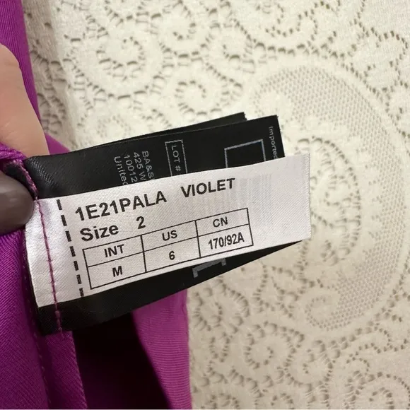 ba&amp;sh Robe Palaia Dress in Violet