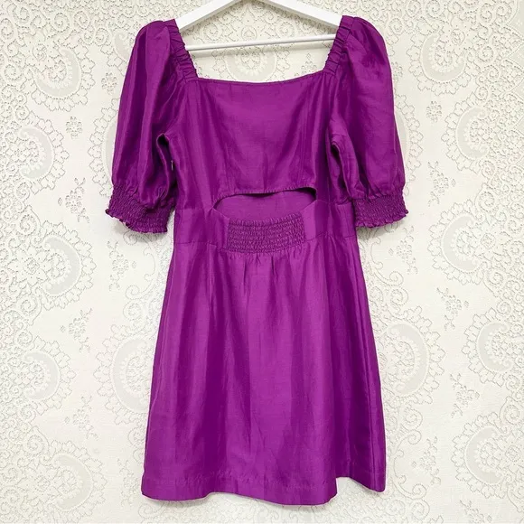 ba&amp;sh Robe Palaia Dress in Violet