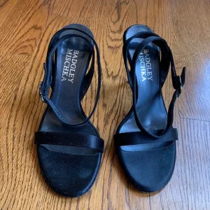 Badgley Mischks black heels. Sz 6. Worn once