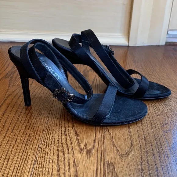 Badgley Mischks black heels. Sz 6. Worn once