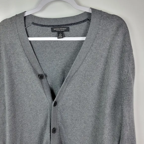 Banana Republic Luxury Blend Mens Cardigan Sz Large Like New