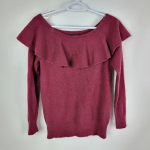 Banana Republic Merino Xtra Fine Wool and Cashmere Knit Sweater Sz Small