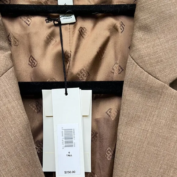 Banana Republic Slim Italian Wool Office Boardroom Chic Business Blazer Jacket