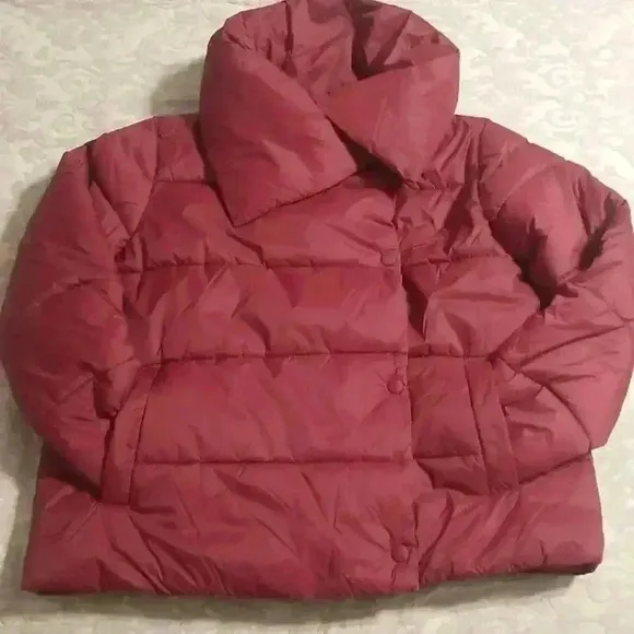 Banana Republic Funnel-Neck Puffer Coat
