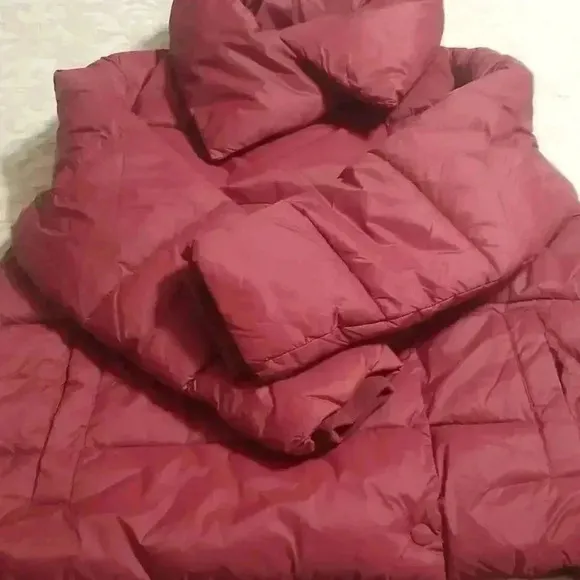 Banana Republic Funnel-Neck Puffer Coat