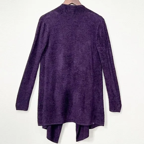 Barefoot Dreams Bamboo Cozy Chic Lite Calypso Wrap Cardigan Purple Size S/M $110