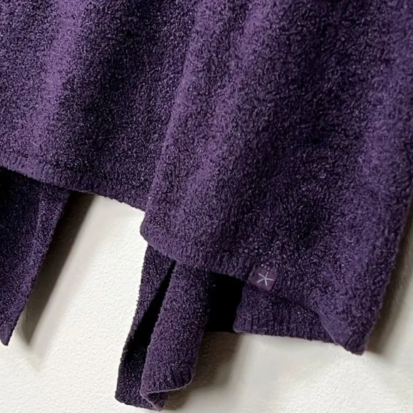 Barefoot Dreams Bamboo Cozy Chic Lite Calypso Wrap Cardigan Purple Size S/M $110