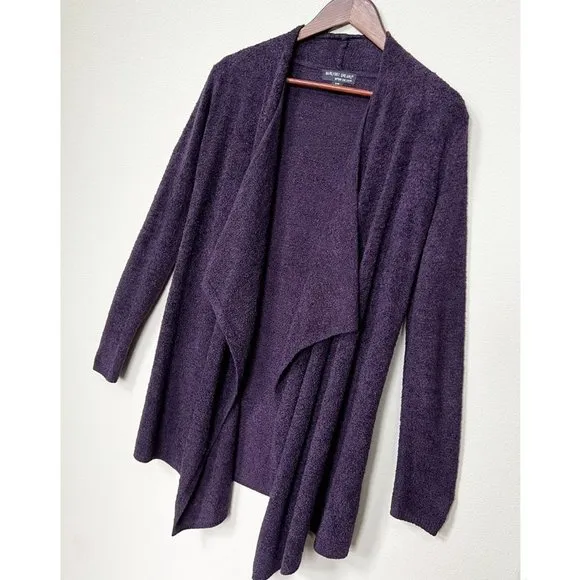 Barefoot Dreams Bamboo Cozy Chic Lite Calypso Wrap Cardigan Purple Size S/M $110