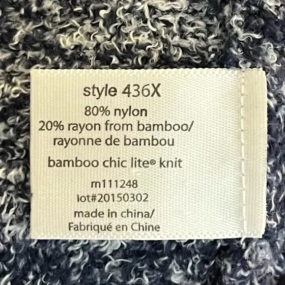 Barefoot Dreams Cozychic Lite Calypso Wrap Striped Blue