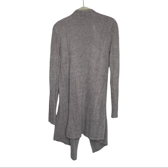 Barefoot Dreams Grey CozyChic Lite Drape Front Calypso Wrap style 436