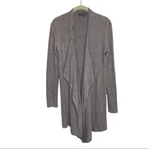 Barefoot Dreams Grey CozyChic Lite Drape Front Calypso Wrap style 436