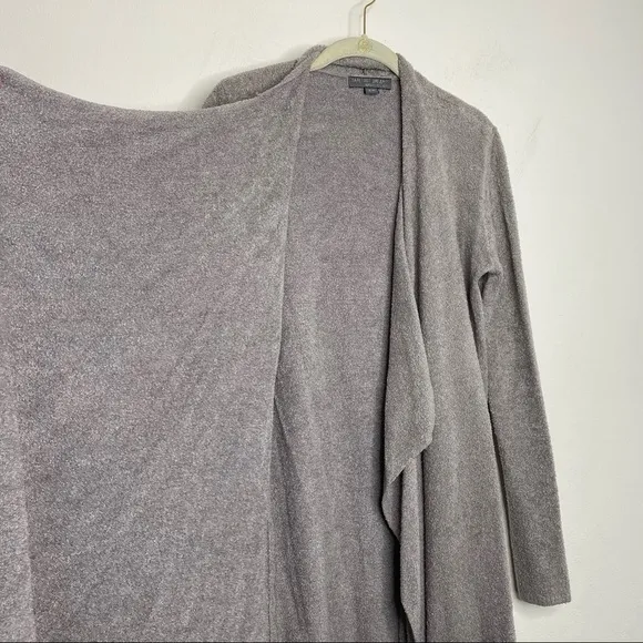 Barefoot Dreams Grey CozyChic Lite Drape Front Calypso Wrap style 436