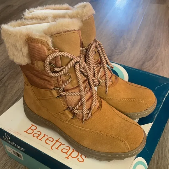 BareTraps Aero Stay Dry Boots in Whiskey Size 6 Medium