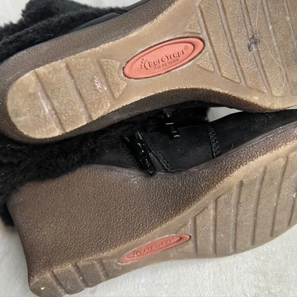 BARETRAPS ARRIVE BOOTS WITH FAUX FUR SZ 7M