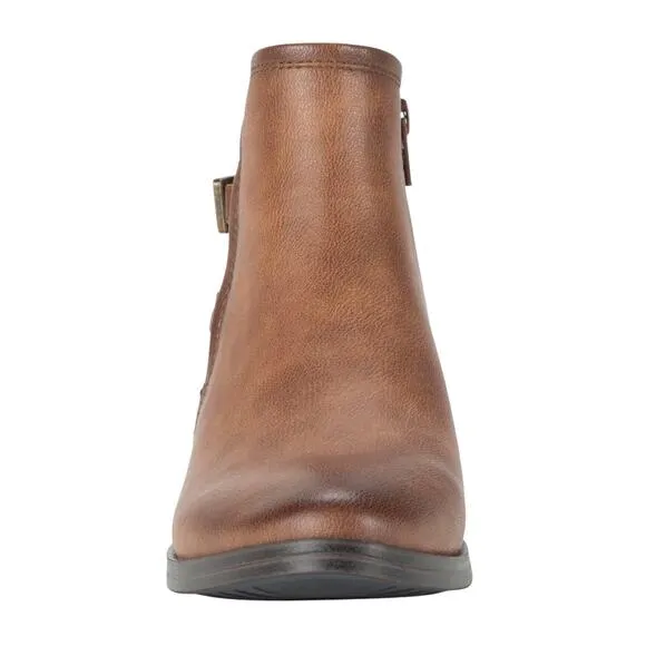 Baretraps Women's Mackenzie Buckle Booties Brown Size 7 1/2