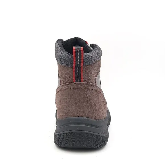 Bass Outdoor Men Hiking Boots Field Alpine 2 Size US 10.5 Brown Waterproof Suede