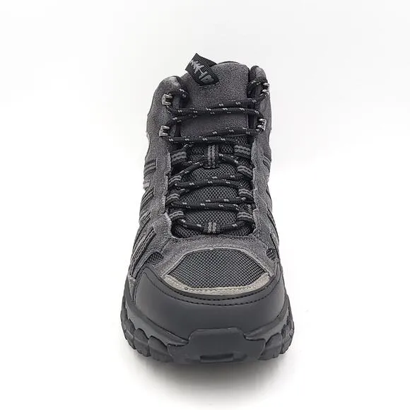Bass Outdoor Men Hiking boots Peak Hiker 2 Mid Size US 8.5 Grey Suede Mesh