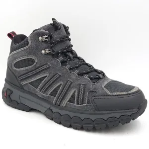 Bass Outdoor Men Hiking boots Peak Hiker 2 Mid Size US 8.5 Grey Suede Mesh