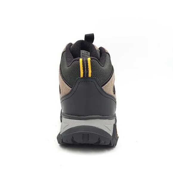 Bass Outdoor Men Hiking boots Peak Hiker 2 Mid Size US 8.5M Olive Tan Suede Mesh